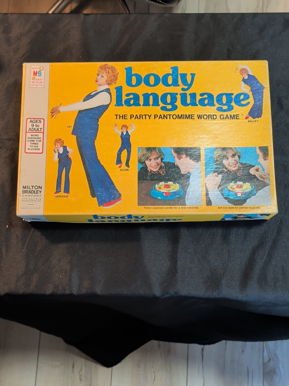 Vintage 1975 Body Language Board Game Complete & Working